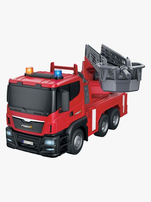 Power X Fjernstyret Brandbil med Vandsprøjte