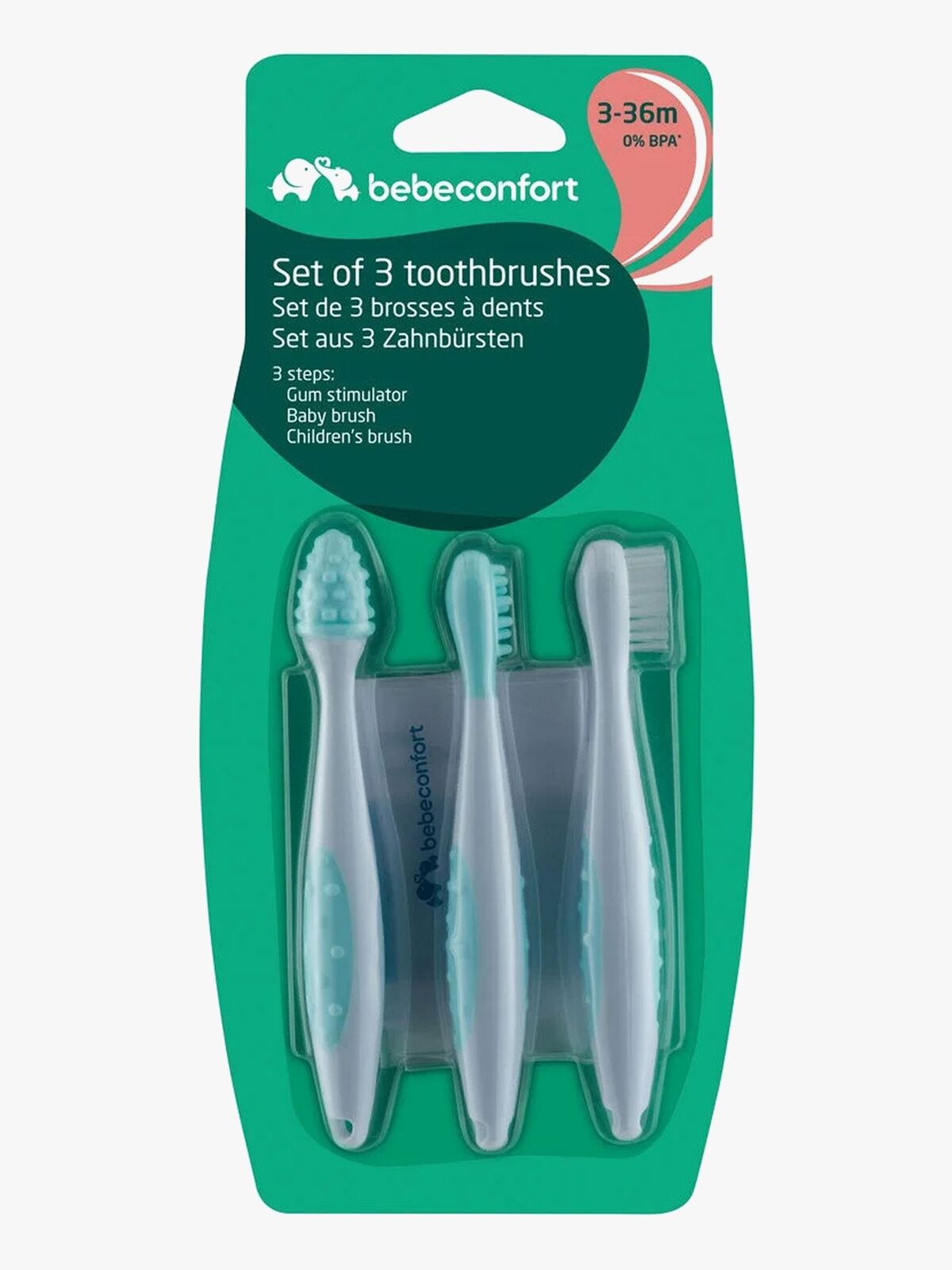 Bebeconfort Growing Baby Tandbørster Sæt