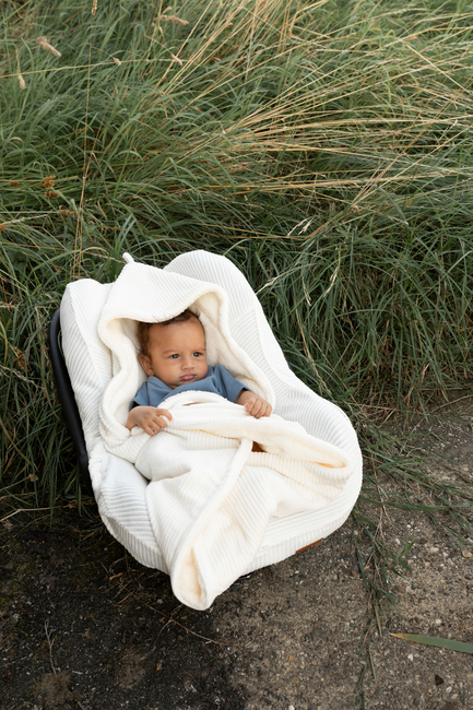 Baby's Only Sense Beskyttelsesbetræk til Autostol, White