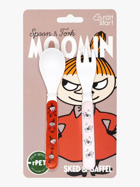 Mumitroldene Lille My Ske & Gaffel, Pink