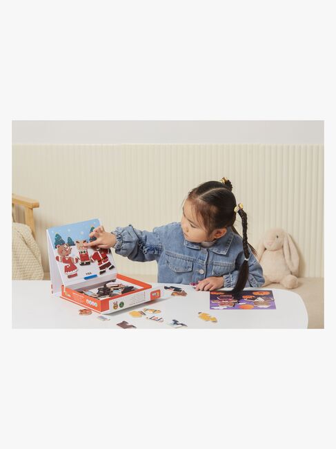 VIGA Dress Up Magnetsæt Bjørn Familie 54 Stk.