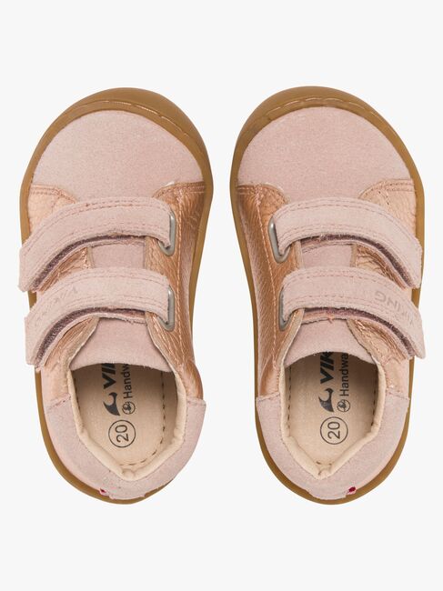 Viking Alv Rena Barefoot 2V Begyndersko, Light Pink/Gold