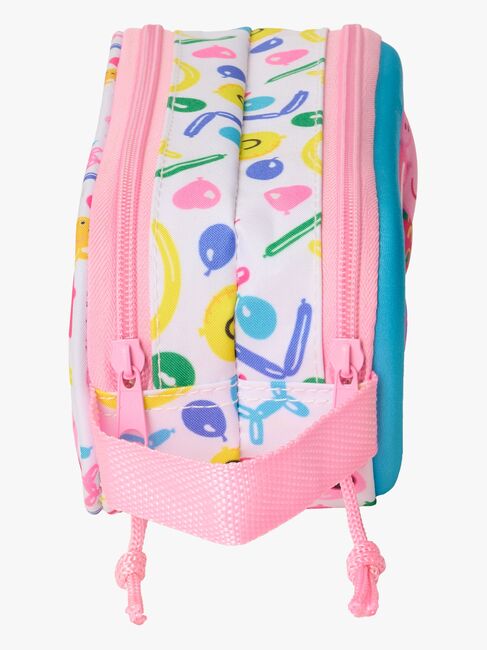 Gurli Gris 3D Dobbelt Penalhus, Blå/Pink