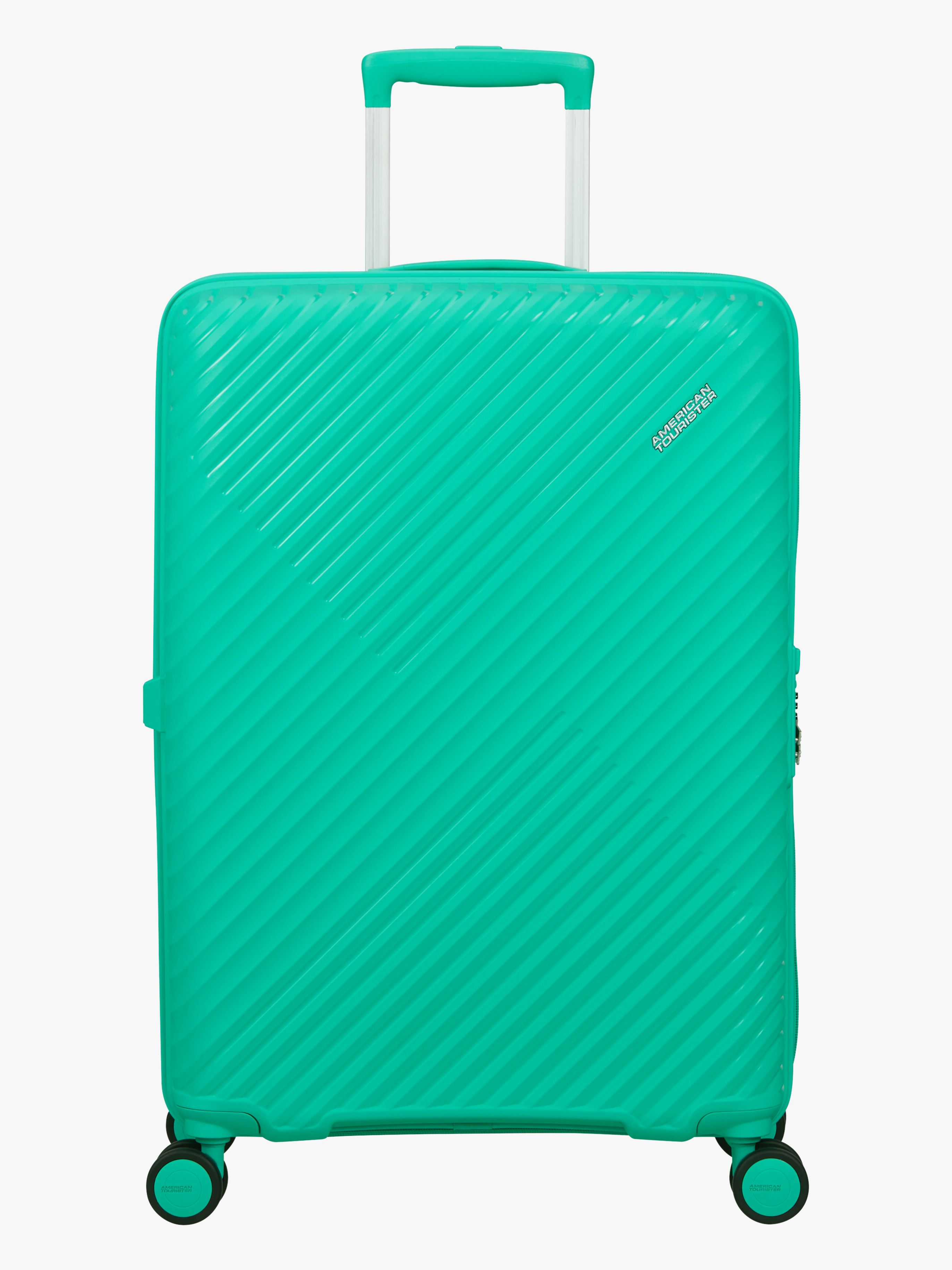 American Tourister Diablast Spinner Kuffert 81-91L, Cyber Aqua