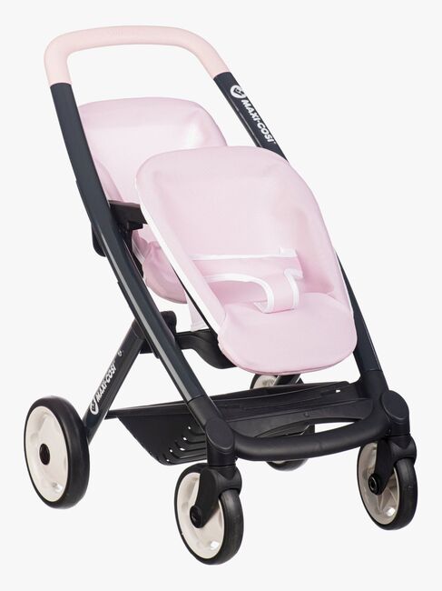 Smoby MAXI-COSI Tvillingevogn, Pink