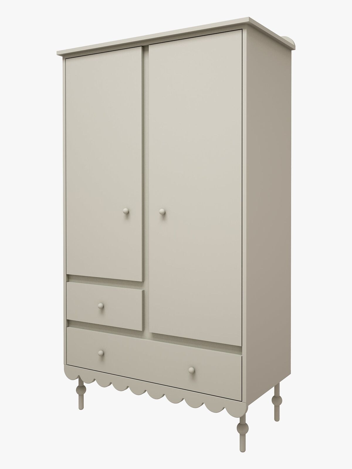 Wood Luck Babushka Garderobeskab, Olive