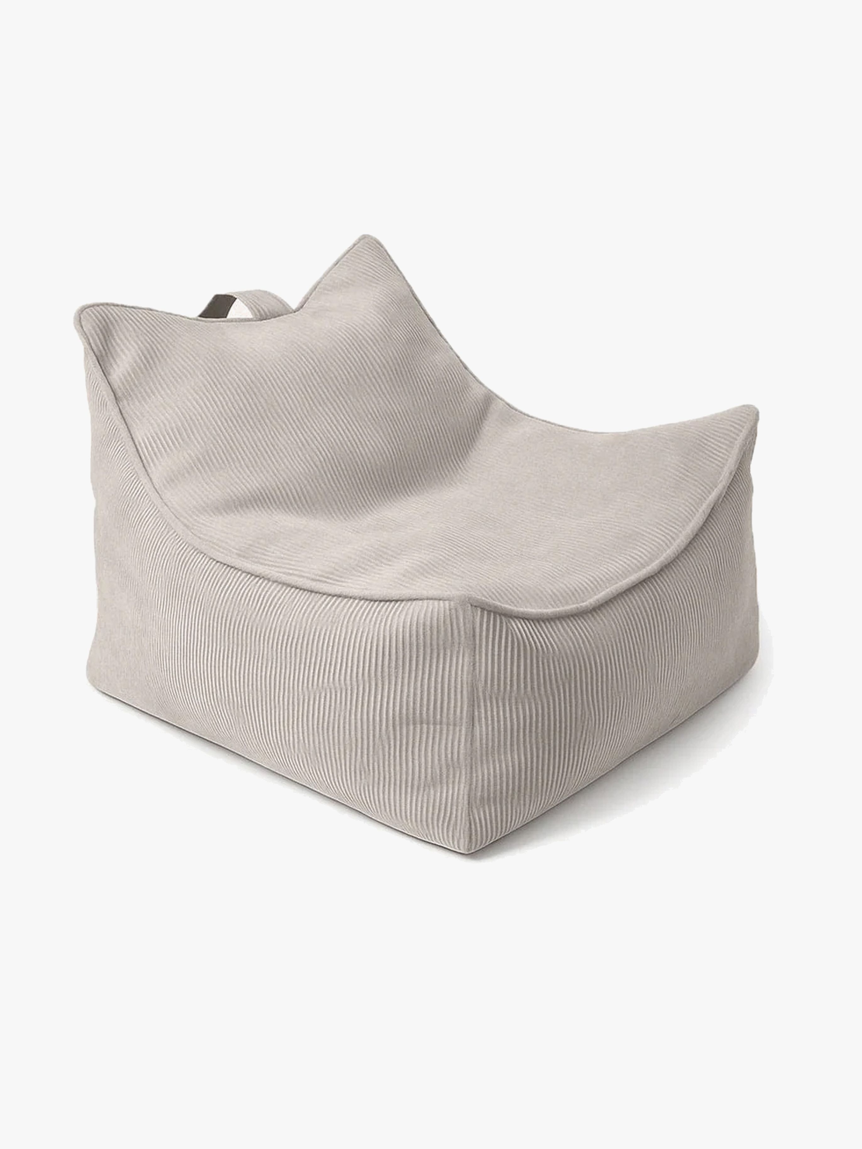Meowbaby Slimcord Sækkestol, Grey, Børnemøbler, Indretning børneværelse
