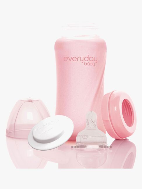 Everyday Baby Sutteflaske Glas 240 ml, Lyserød
