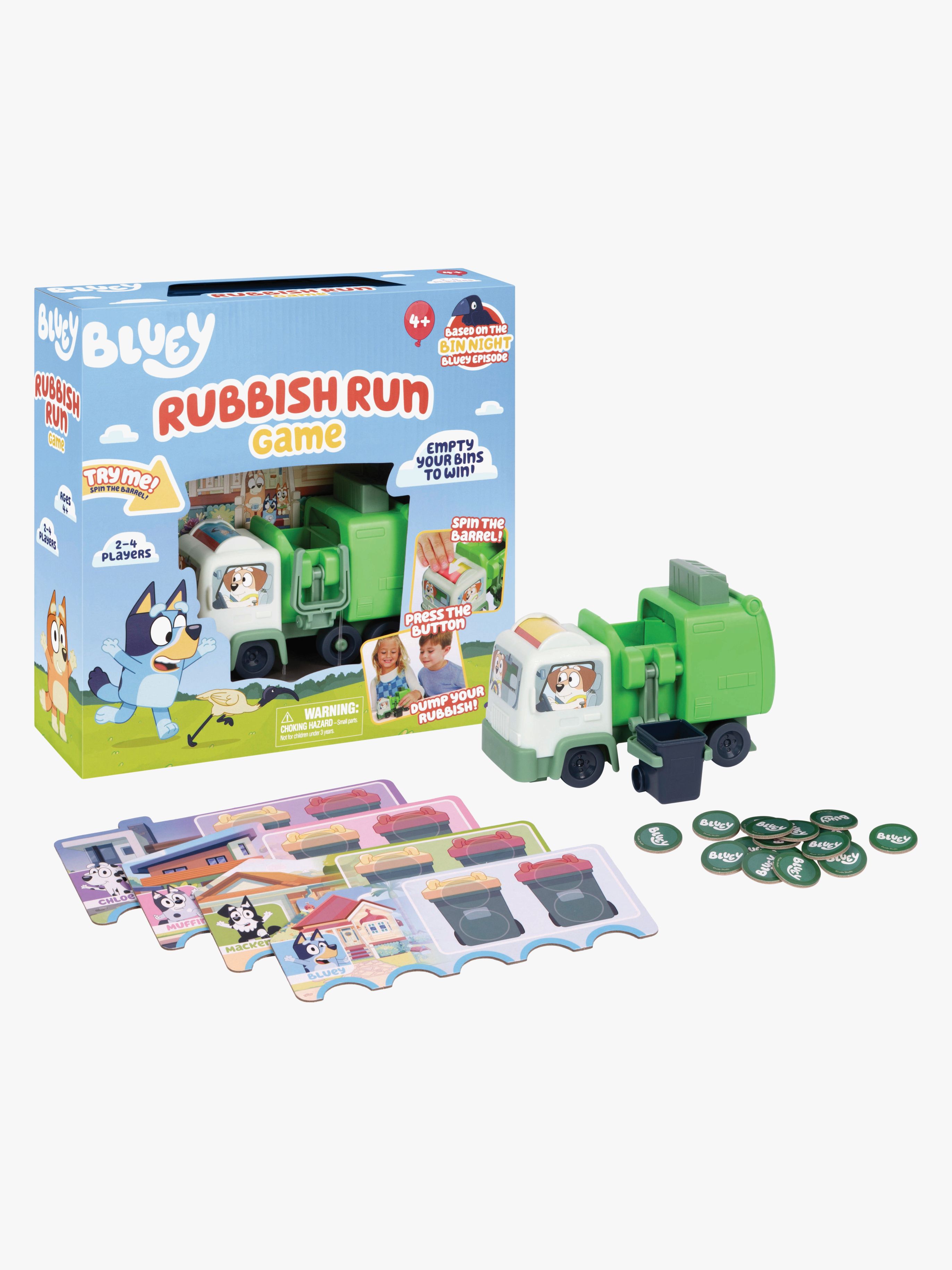 Bluey Børnespil Rubbish Run