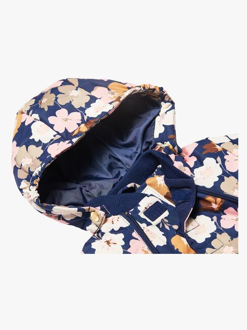 Petite Chérie Atelier Lola Jakke, Navy Big Flower