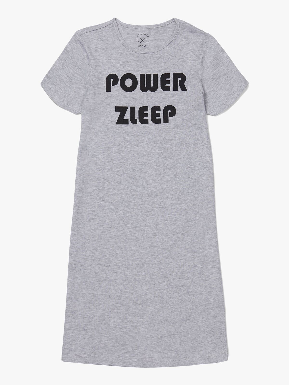 Luca & Lola Ester Natkjole, Grey Melange