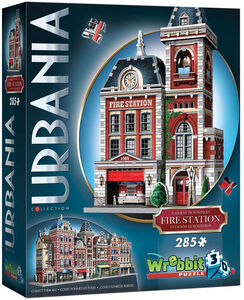 Wrebbit Urbania Fire Station 3D-puslespil 285 Brikker