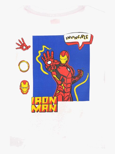 Marvel Avengers Classic T-shirt, Hvid WE1022-WHITE-2483_3b.jpg