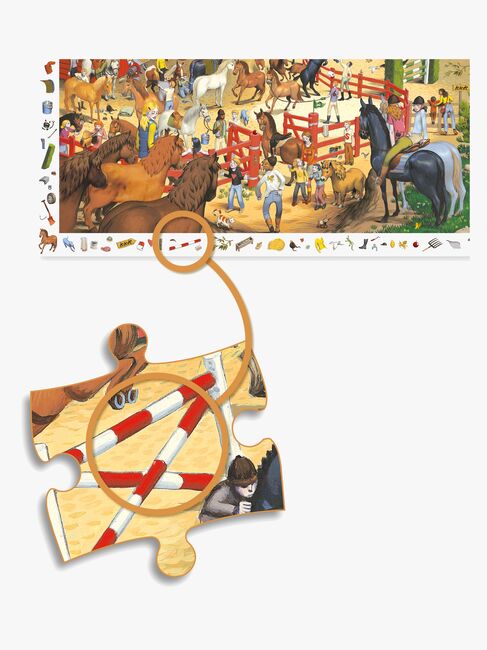 Djeco Puslespil Ridning 200 Brikker