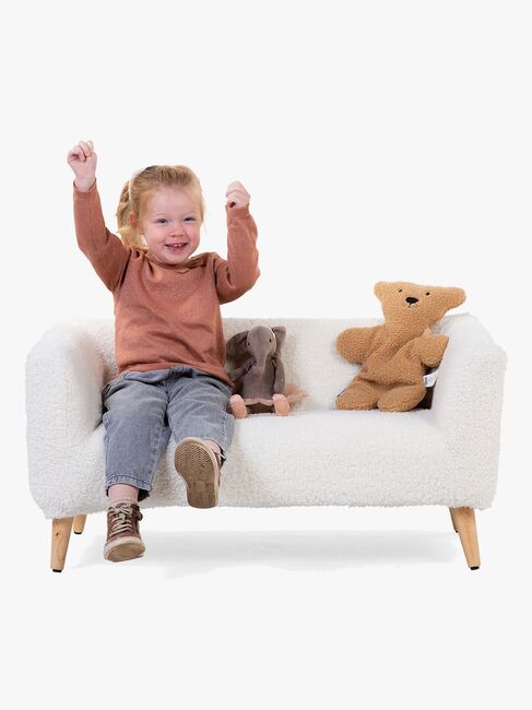Childhome Kids Teddy Sofa, Offwhite