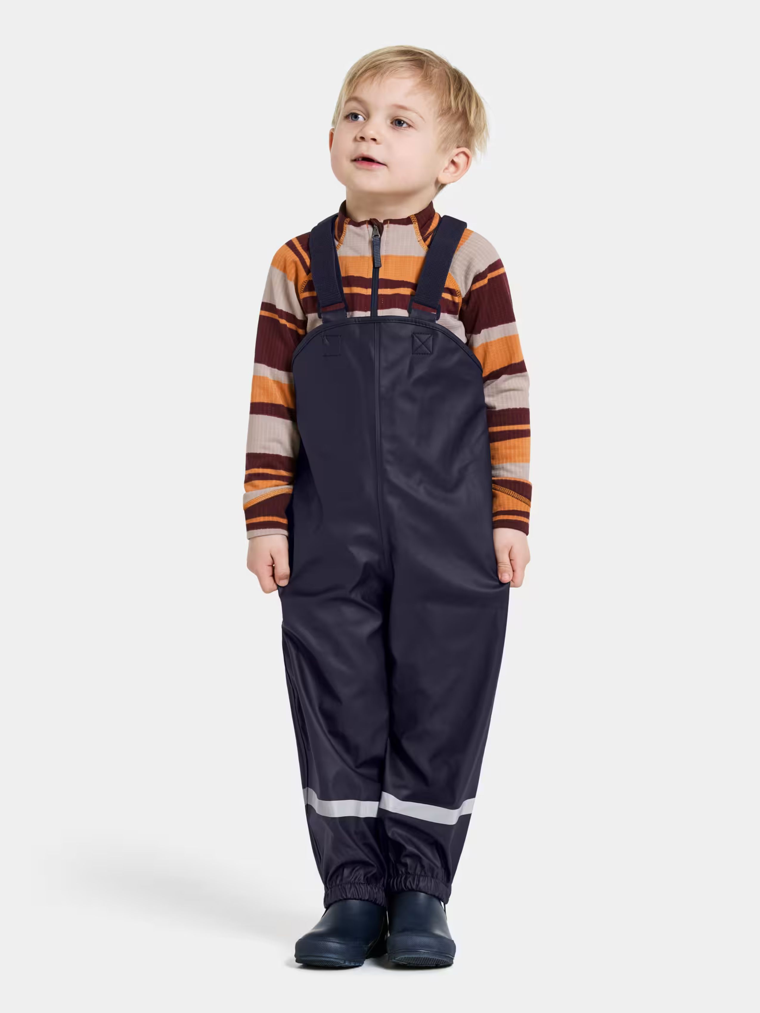 Didriksons Plaskeman Bukser, Navy, 120, Regntøj børn