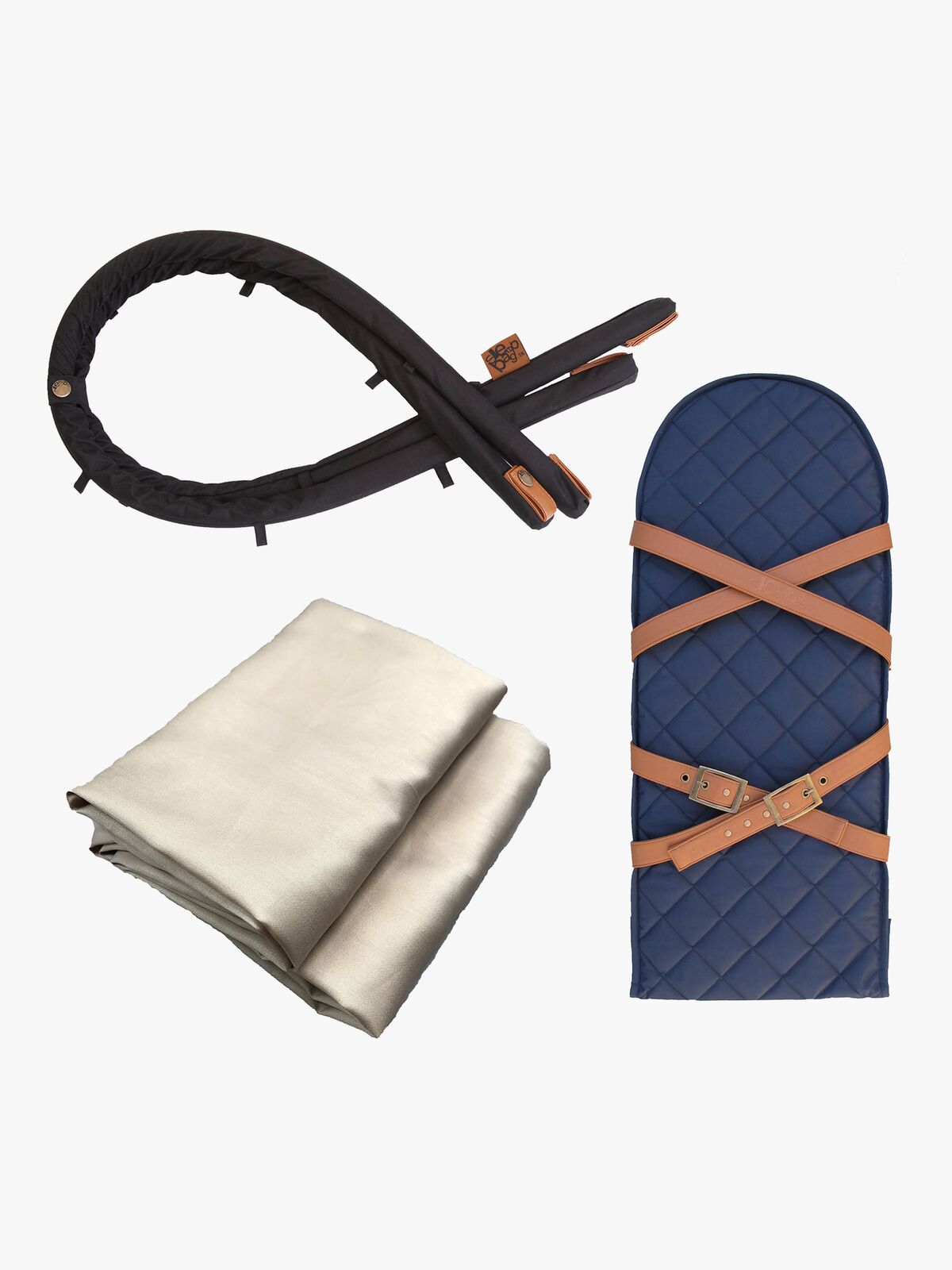 Sleepbag Tilbehørspakke Mini, Midnight Petrol/Brown