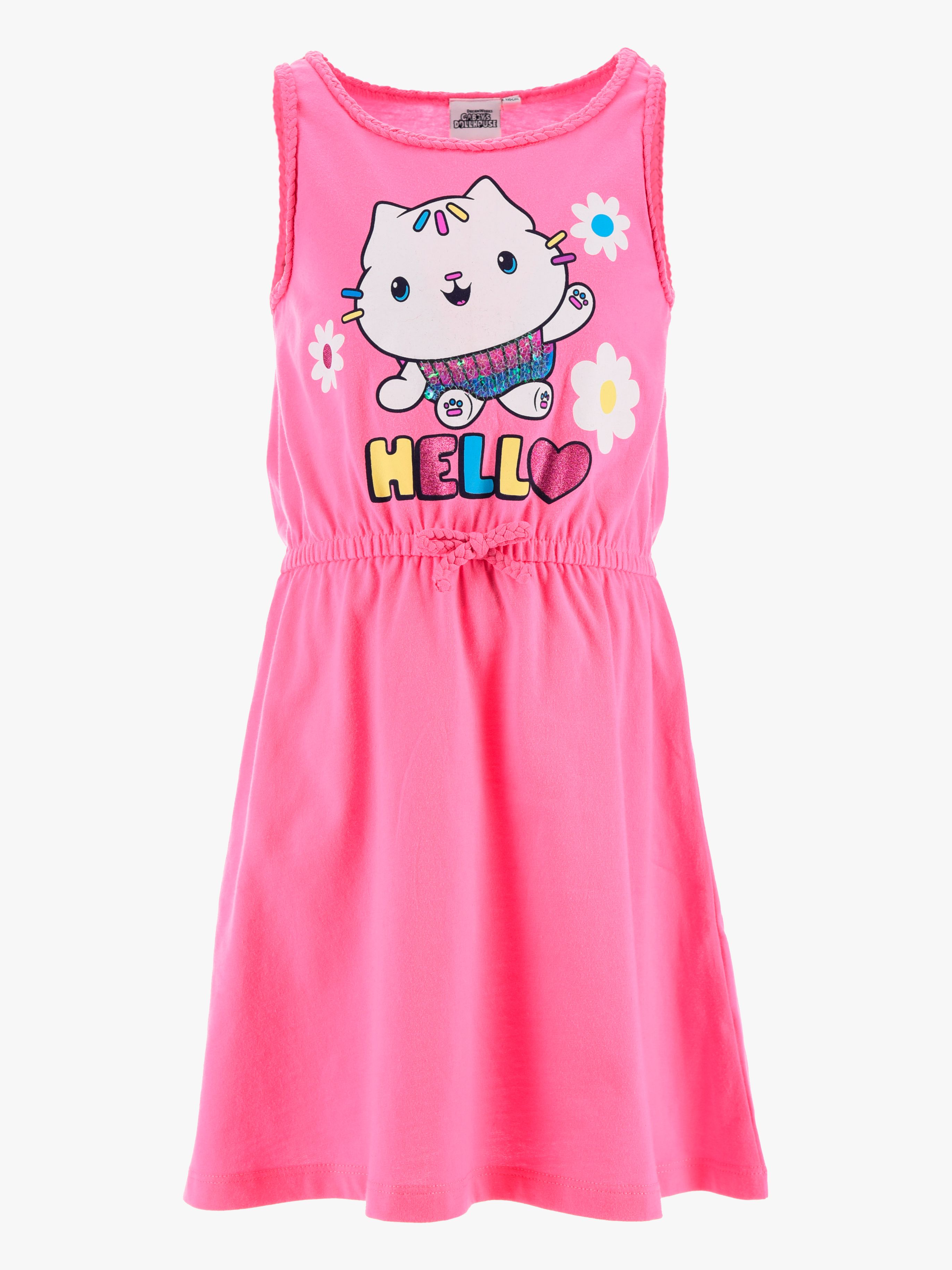 Gabbys Dukkehus Kjole, Pink, 98-104