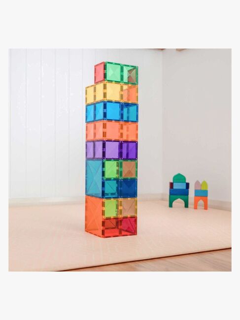 Connetix Magnetiske Byggeklodser Rainbow Square 42 Dele
