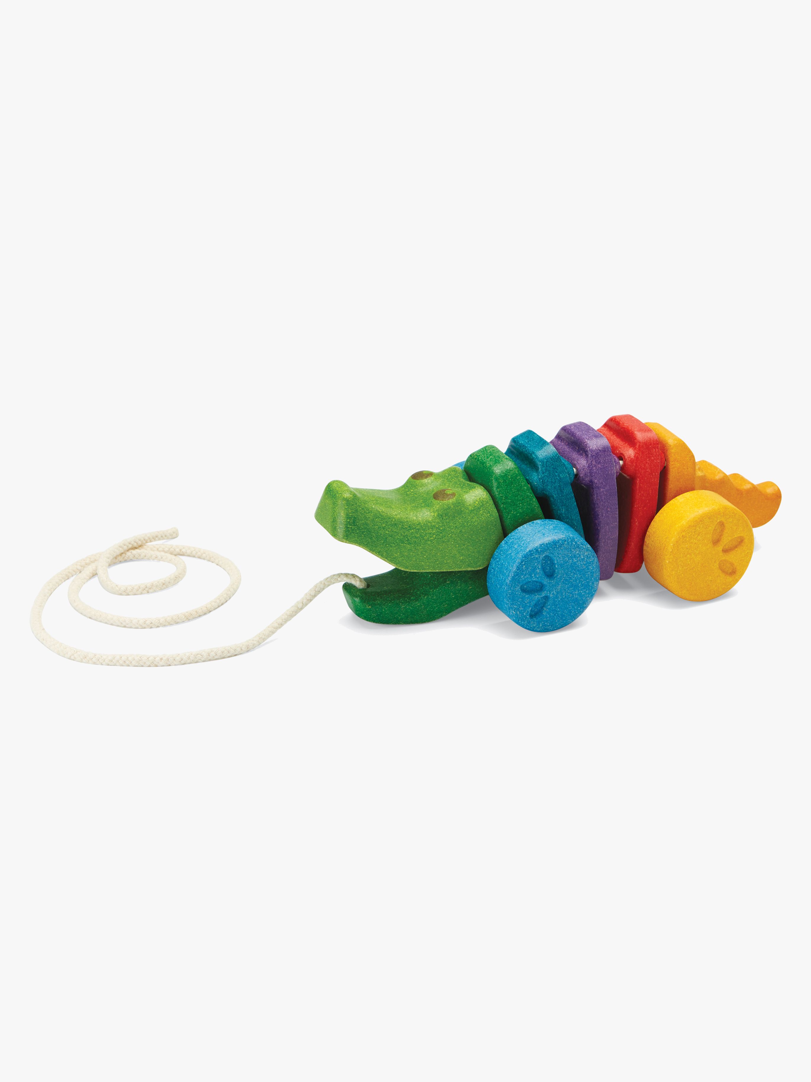 Plan Toys Træklegetøj Krokodille