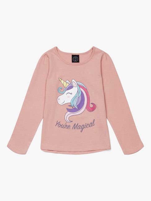 Luca & Lola Fabianna Langærmet T-shirt, Pink