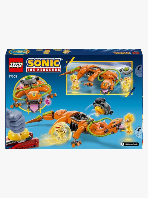 LEGO Sonic 77003 Super Shadow mod Biolizard