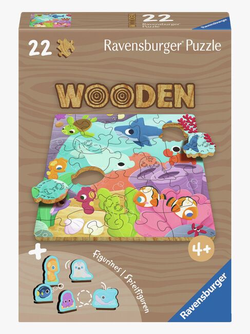 Ravensburger Træpuslespil Under Overfladen 22 Brikker