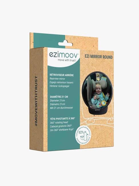 Ezimoov Round Bilspejl