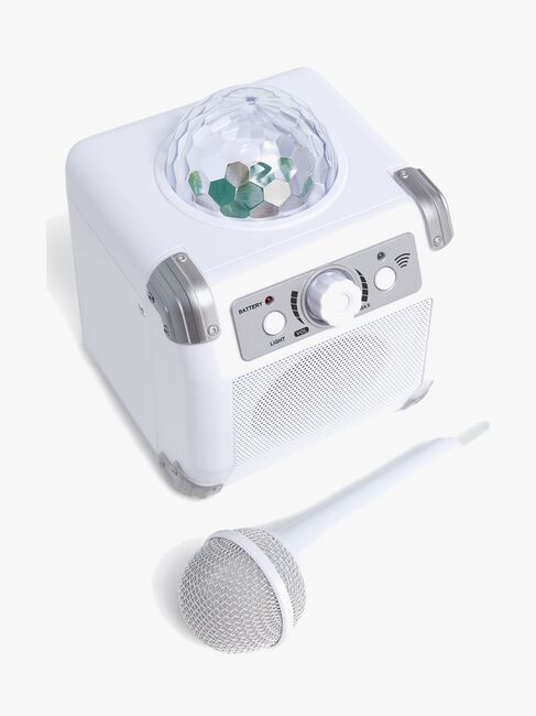 Cloudberry Castle Karaokemaskine med Mikrofon og Diskokugle