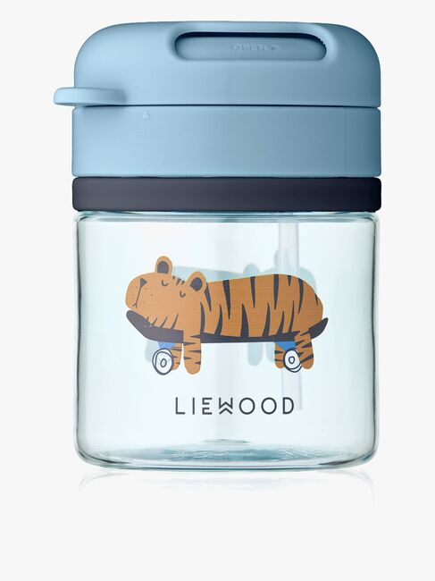 LIEWOOD Pavia Tritan Sugerørskop 280 ml, Fun/Beach blue