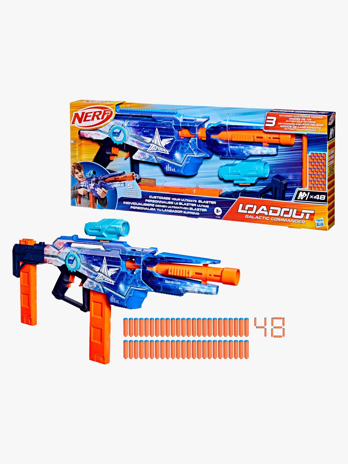 NERF N Series Blaster Loadout Galactic Commander