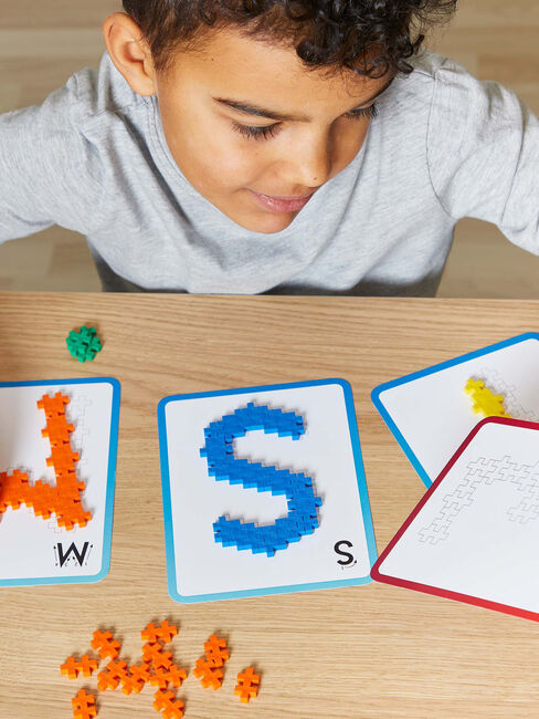 Plus-Plus ABC & 123 Opbevaringskasse 2000 Dele