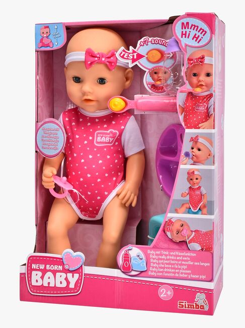 New Born Baby Sulten Dukke 38 cm