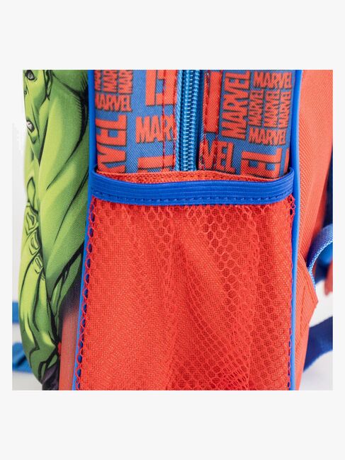 Marvel Avengers 3D Rygsæk, Blå/Rød