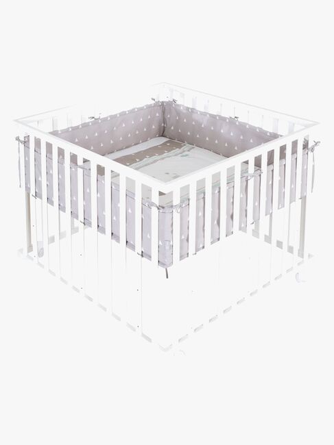 Roba Kravlegård med Hjul & Sengehest, Indian Bears White