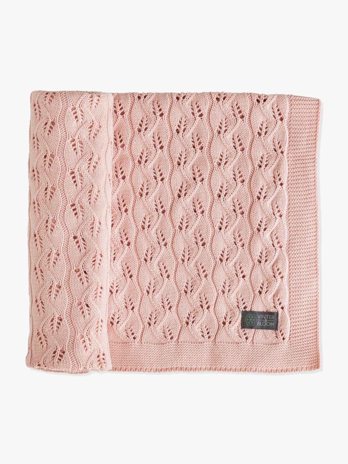 Vinter & Bloom Tæppe Moment Øko, Cloud Pink