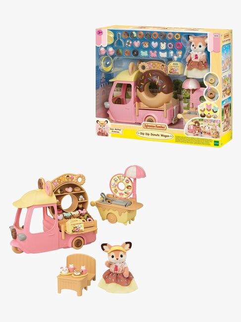 Sylvanian Families Legesæt Donut-vogn med Figur