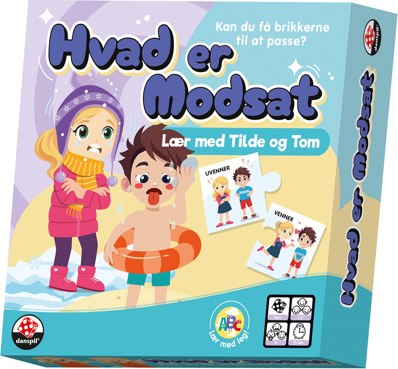 Danspil Børnespil Hvad er modsat