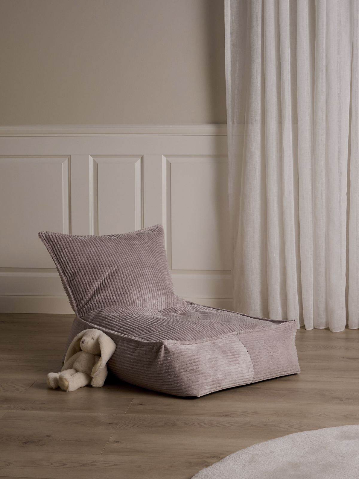 Alice & Fox PIXIE Sækkestol, Pink Manchester