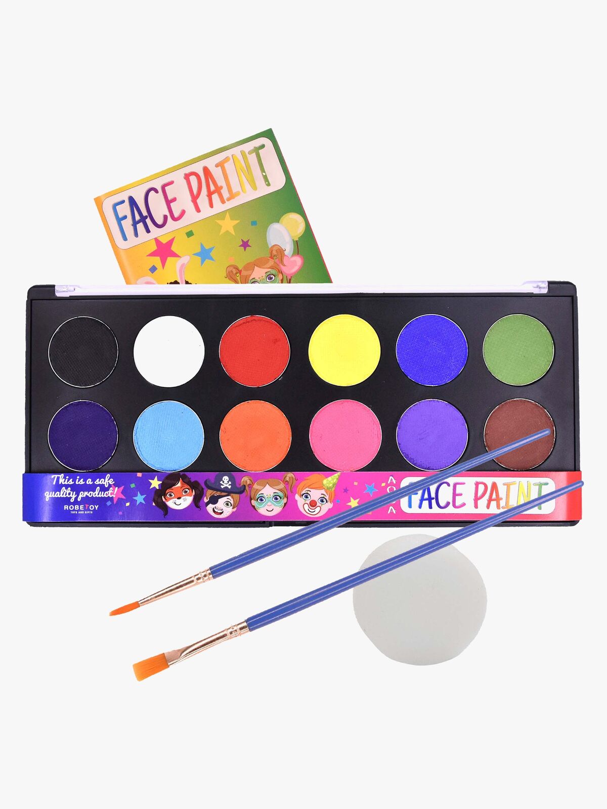 Robetoy Ansigtsmaling 12 Farver