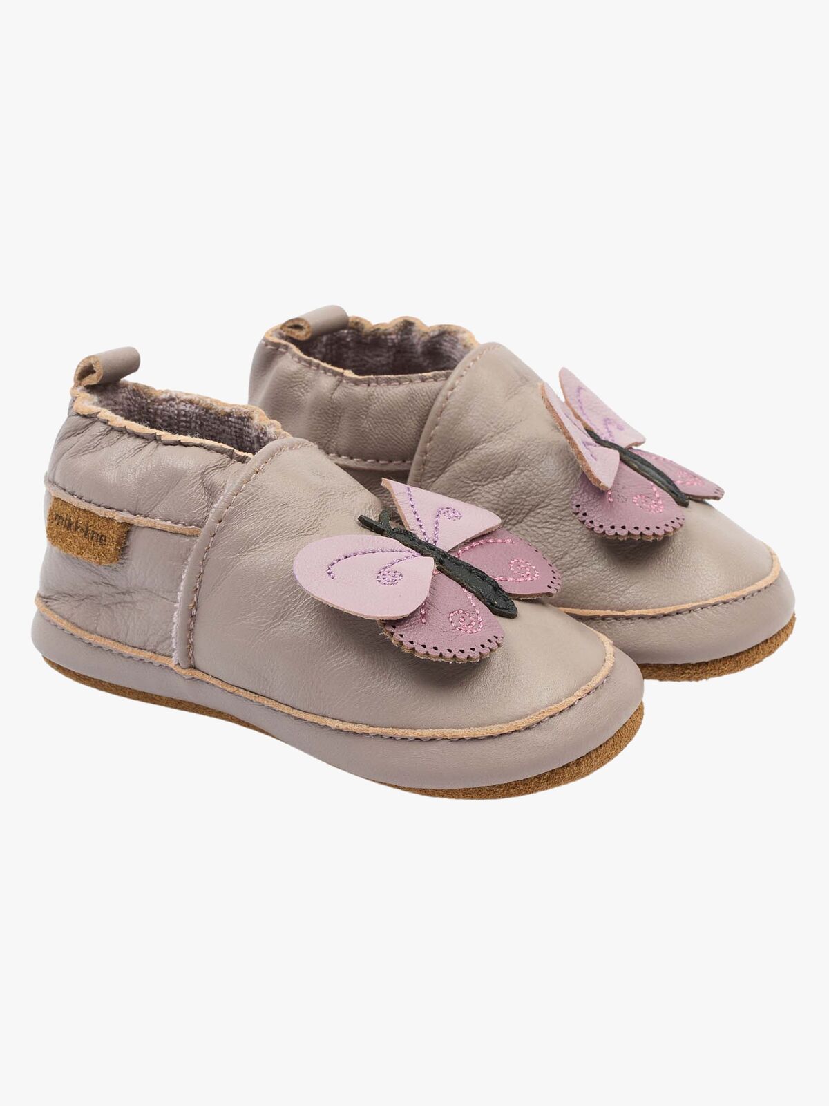 Mikk-Line Leather Hjemmesko, Butterfly