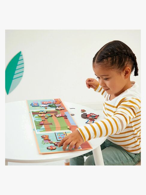 Janod Magneti'Stories Magnetsæt Kæledyr 30 Stk.