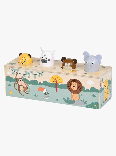 Small Foot Safari Pop-up-legetøj Dyr med Lyd