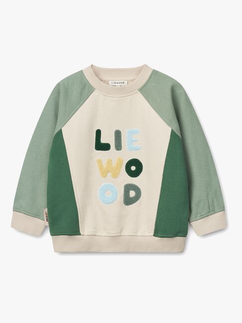 LIEWOOD Aude Sweatshirt, Peppermint/Sandy