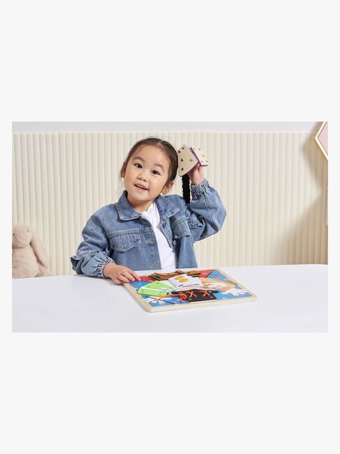 VIGA Aktivitetstavle Klæd Din Tryllekunstner På