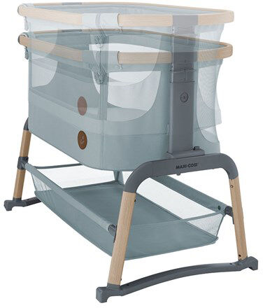 Maxi-Cosi Iora Air Bedside Crib, Beyond Grey