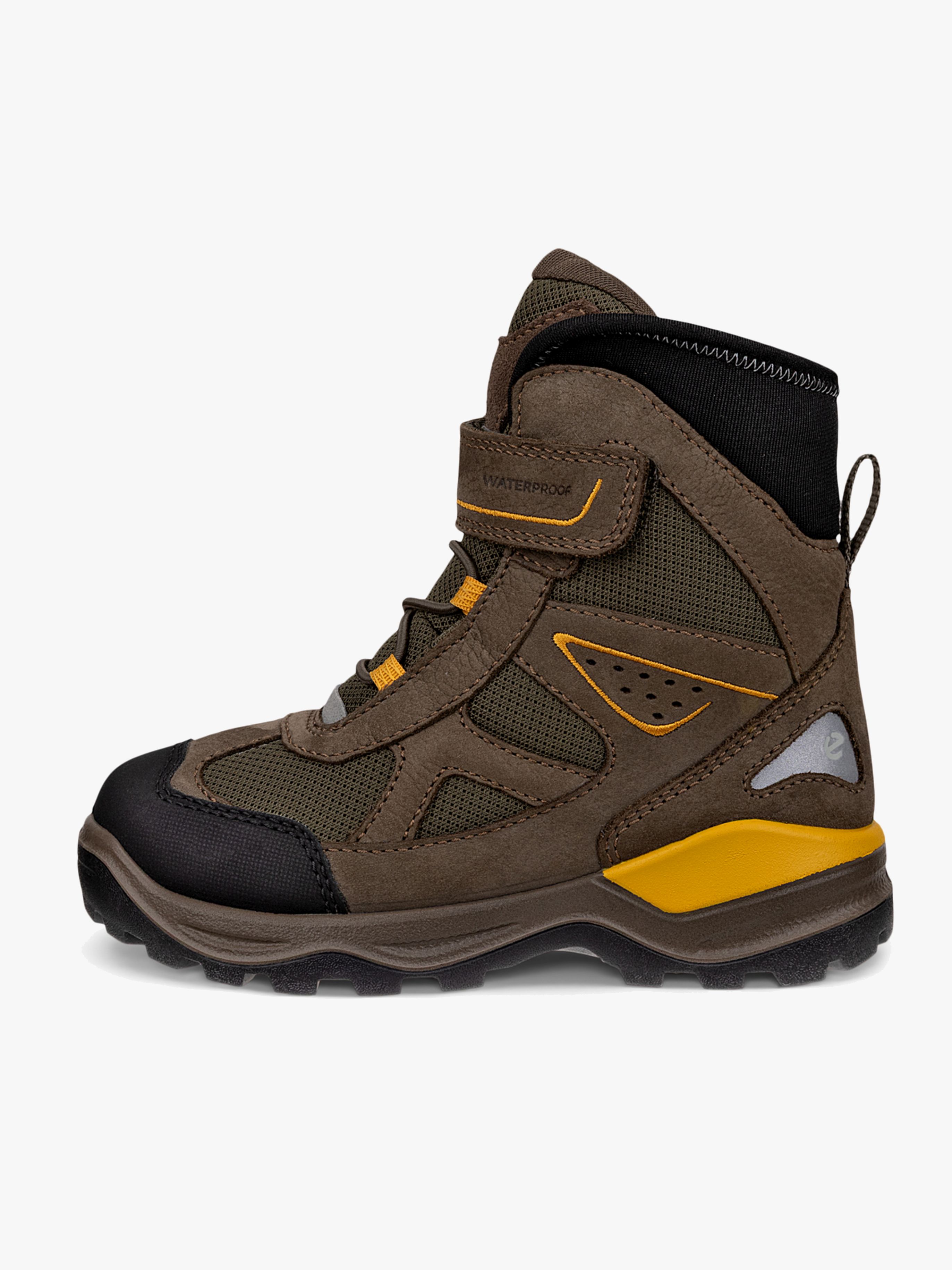 Ecco Snow Mountain WP 1V Vinterstøvler, Dark Clay, 29