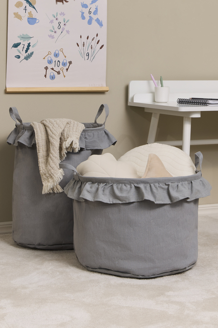 Alice & Fox DEMI Opbevaringskurve 2-pak, Grå