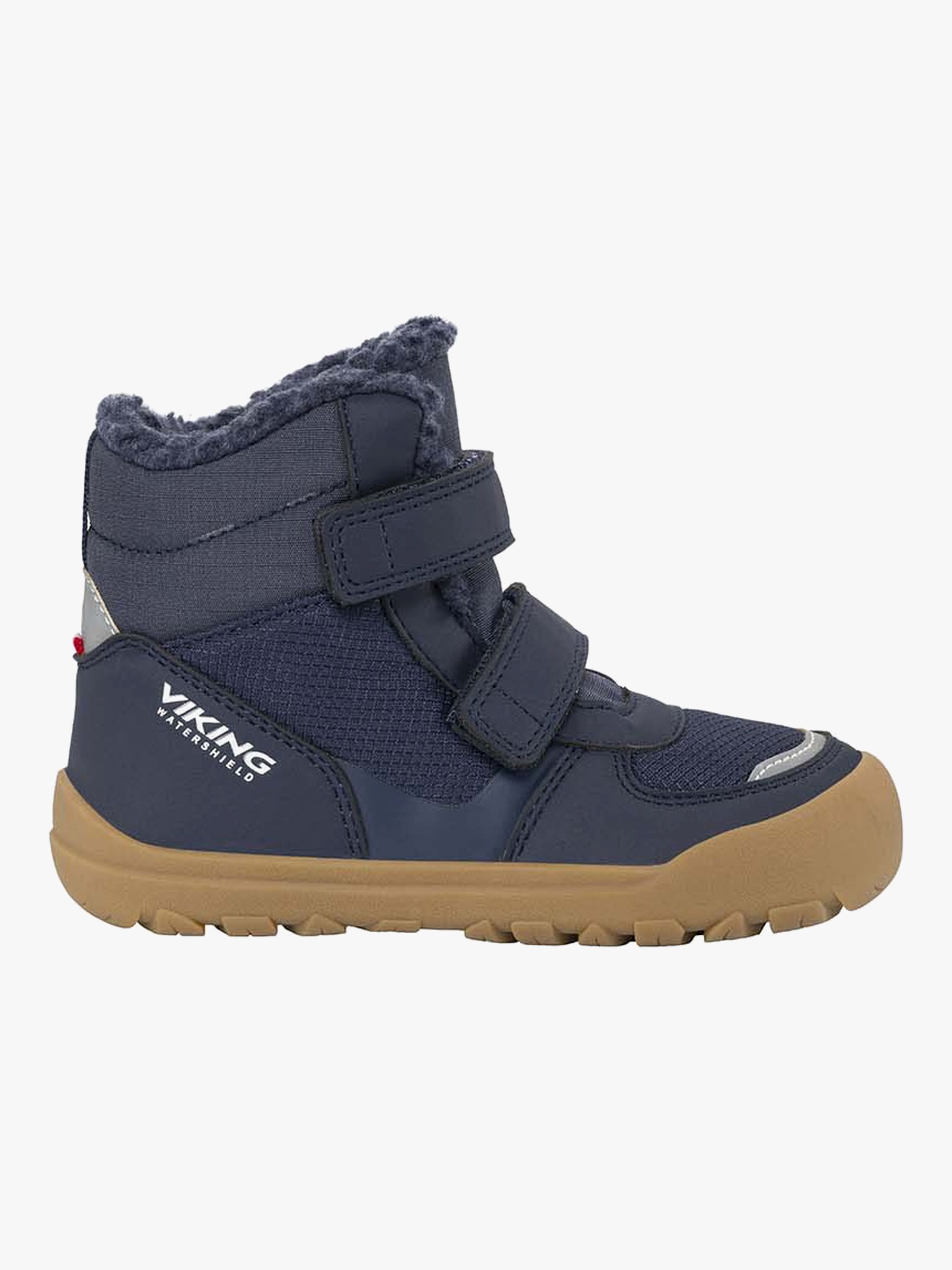 Viking Rowan Barefoot WP 2V Vinterstøvler, Navy, 29