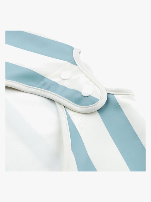 Done By Deer Langærmet Hagesmæk, Stripes Blue